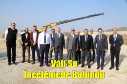 Vali Su, MTOSB otoban bağlantı yolu inşaatında incelemelerde bulundu