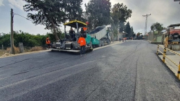 Mersin Büyükşehir Tarsus'ta Asfalt Çalışmasını Sürdürüyor