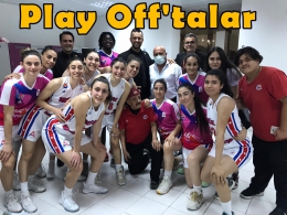 Mersin Büyükşehir Kadın Basketçiler Play Off'ta