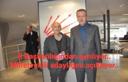 Adil Aktay Yarın CHP İl Başkanlığından İstifa Ediyor