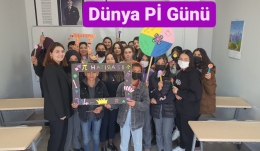 Büyükşehir'in Tarsus'taki Kurs Merkezi'nde Dünya Pİ Günü Etkinliği