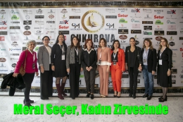 Meral Seçer, Çukurova 1. Kadın Zirvesi'nde