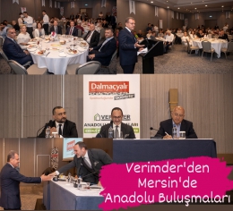 Başkan Seçer, VERİMDER'in Mersin Buluşmasına Katıldı