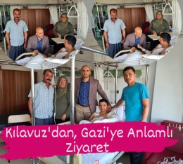 MHP Milletvekili Kılavuz’dan Pençe-Kilit Gazisine Ziyaret
