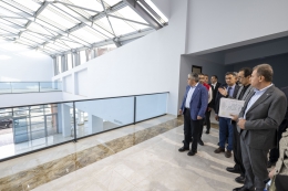 Başkan Seçer, Büyükşehir'in İklim ve Çevre Bilim Merkezi'ni İnceledi