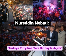 Nebati ve Milletvekilleri, Tarsus'ta Zafer Coşkusuna Katıldı