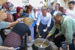 Dayanışma Kazanı Darıseki Mahallesinde Kaynadı