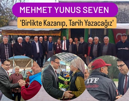 İYİ Parti Adayı Mehmet Y. Seven:”Tarsus’u Yeniden Ayağa Kaldıracağız”