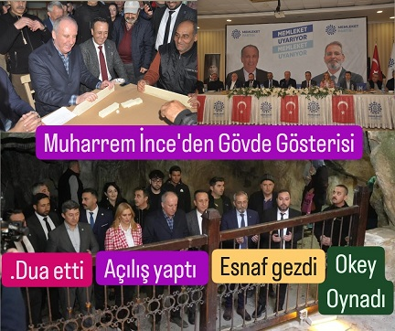 Muharrem İnce Tarsus’tan CHP'ye Yüklendi:
