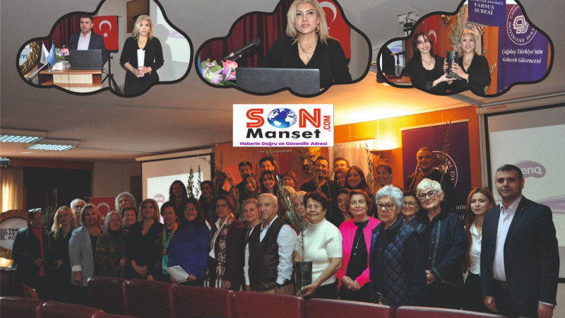 ÇYDD Şubeleri Tarsus'tan Türkiye'ye Zeytin Ağacı Mesajı verdi