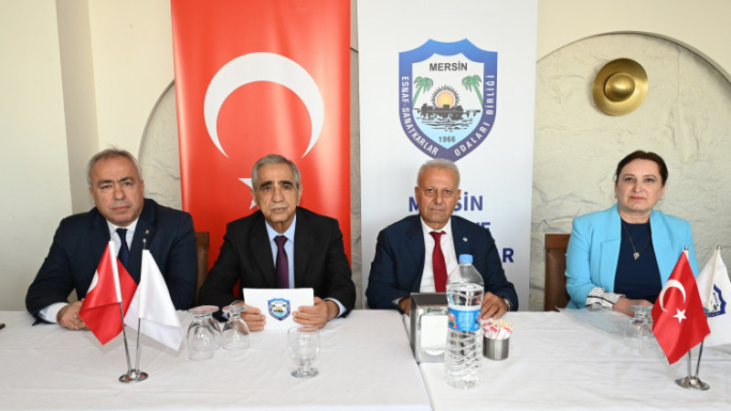 Mersin ESOB Başkanlar Kurulu Toplantısı Yapıldı 