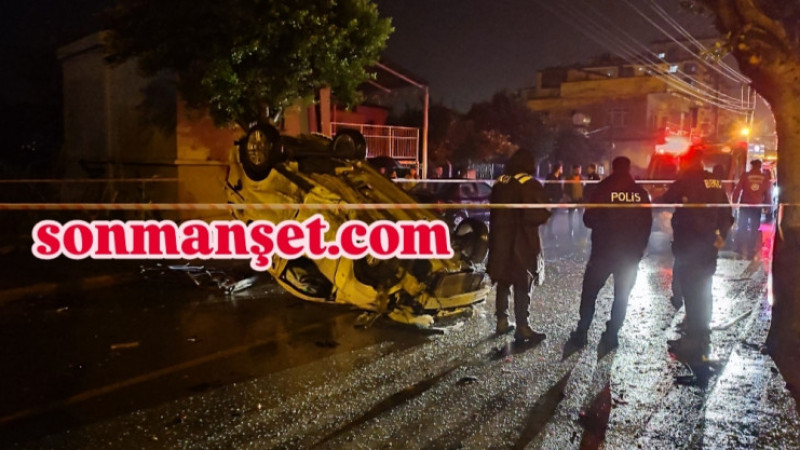 Tarsus'ta Trafik Kazasında iki kişi yaralandı