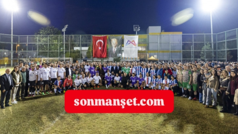 Mersin Büyükşehir Belediyesi Birimlerarası Futbol Turnuvası Başladı