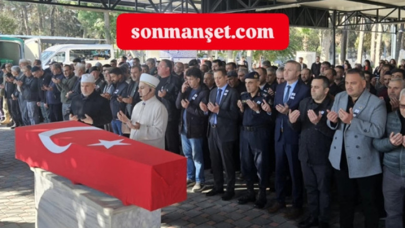 Hakkari'de vefat eden uzman çavuş Tarsus'ta toprağa verildi