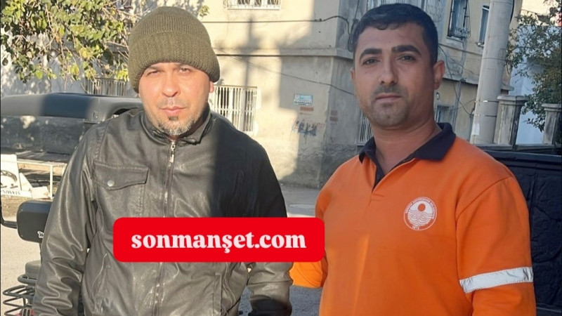 Mersin Büyükşehir Belediyesi Personelinden Örnek Davranış