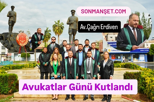 5 Nisan Avukatlar Günü Tarsus'ta da kutlandı /Tarsus Haber