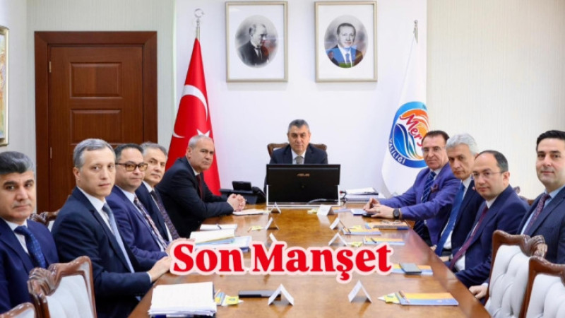 Mersin'de Vali Toros başkanlığında ve değerlendirme Toplantısı 