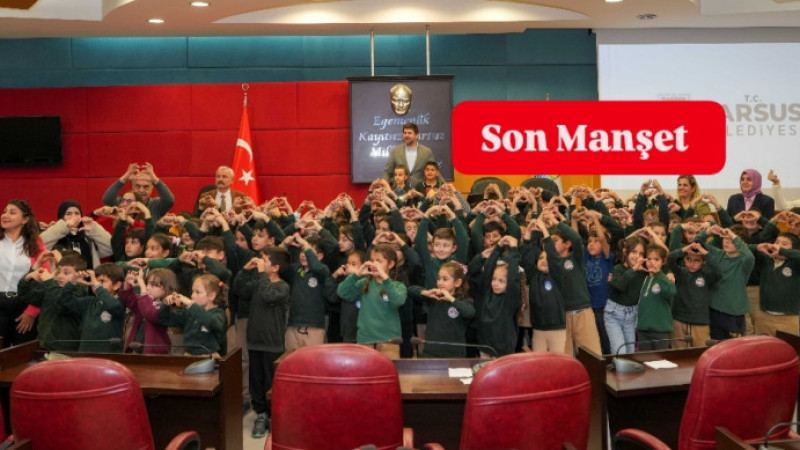 Musa Bengi İlkokulu Öğrencilerinden Belediye Başkanı Boltaç'a Sürpriz 