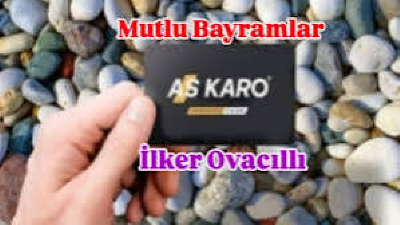 AS Karo Sahibi İlker Ovacıllı Tüm Halkın Kurban Bayramını Kutladı