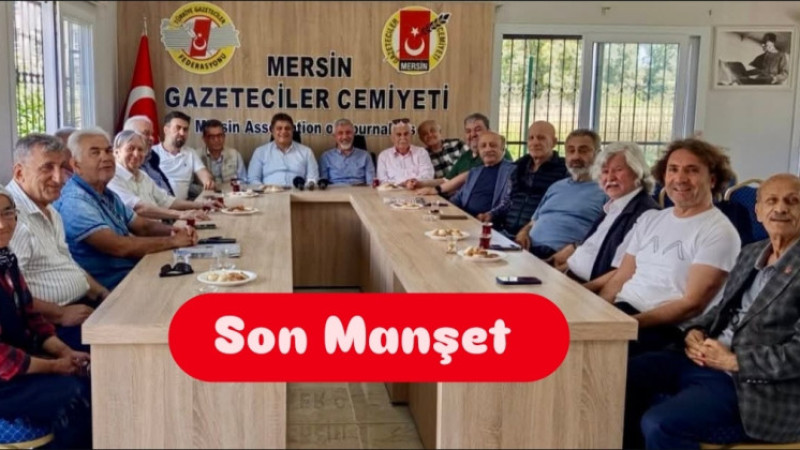 Mersin Gazeteciler Cemiyeti'nde Bayramlaşma Coşkusu Yaşandı 