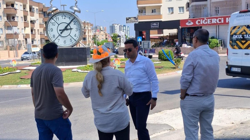 İsmail Belli Büyükşehir'in Tarsus'taki Çalışmalarını Yerinde inceledi 
