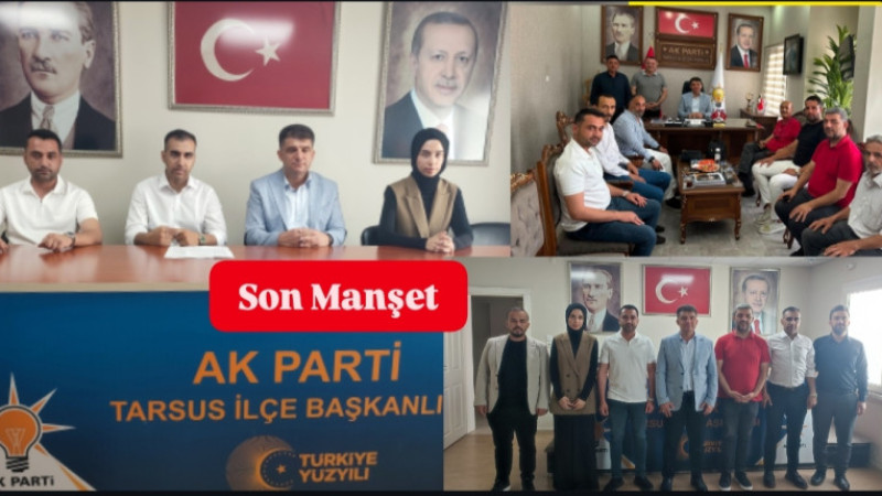 AK Parti Tarsus Teşkilatında Dünya Çevre Günü Toplantısı 
