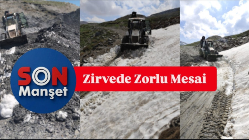 Toroslar'ın Zirvesinde Büyükşehir Ekipleri Yörükler İçin Zorlu Mesaide