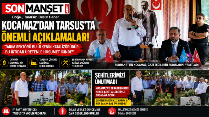 Kocamaz,  Gazetecilerle Buluştu: 