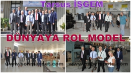 Sorgun İŞGEM Yöneticileri Tarsus İŞGEM’i Ziyaret Etti 