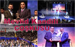 Tarsus Belediyesinin Mevlid Kandili etkinliği yoğun ilgi gördü 