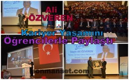 Eğitim Gönüllüsü Ali Özveren, Kariyer Yaşamını Öğrencilerle Paylaştı