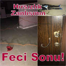 Tarsus'ta hırsızlığa gittiği evin damından düşerek öldü
