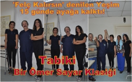 Ömer Sayar Tarsuslu Genç Kızı Felç Olmaktan Kurtardı