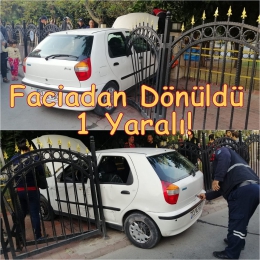 Tarsus’ta kontroldan çıkan araç yayaya çarptı  