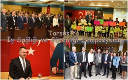 Tarsus’ta İş Sağlığı ve Güvenliği Sempozyumu yapıldı