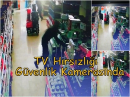 Tarsus'ta hırsızlık güvenlik kamerasında