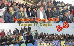 Haluk Bozdoğan Geldi, Tarsus İdmanyurdu Coştu: 5-0