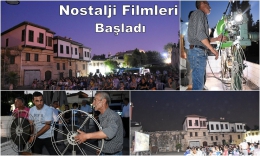Tarsus’ta Nostalji Filmleri açık havada gösterimde
