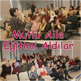 Mezitlili kadınlara mutlu bir aile için iletişim dersi