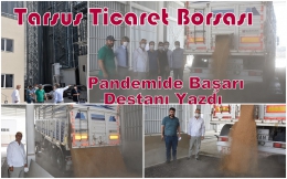 Tarsus Ticaret Borsası, Pandemi'de Başarı Hikayesini Yazdı