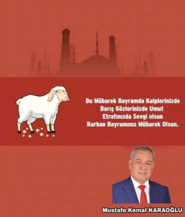 Mustafa Kemal Karaoğlu Kurban Bayramı Mesajı
