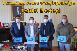 Tarsus TSO’dan Çamlıyayla’ya eğitim desteği