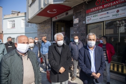 Mersin Büyükşehir'den Toplu Taşıma Esnafına Destek Geldi