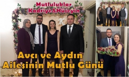 Veyis Avcı ve Ailesinin Mutlu Günü