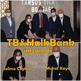 Tarsus Ticaret Borsası Halkbank’la Protokol İmzaladı