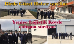 Mersin Valisi ve Tarsus Kaymakamı Yenice Lojistik Merkezini İnceledi