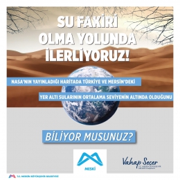 MESKİ'den Gereksiz Su Tüketimi Uyarısı
