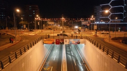 87 Günde Yapılan Katlı Kavşak Trafiğe Açıldı
