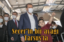 Başkan Seçer, Tarsus Atıksu Arıtma Tesislerini İnceledi