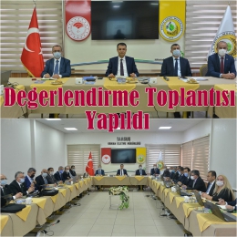 Mersin Orman Bölge Müdürlüğü değerlendirme toplantısı Tarsus’ta yapıldı